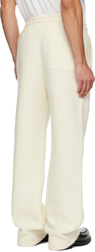 Tepláky Casablanca Casablanca Cashmere Terry Sweatpants Biela | M-AW25-JTR-311-01, 2