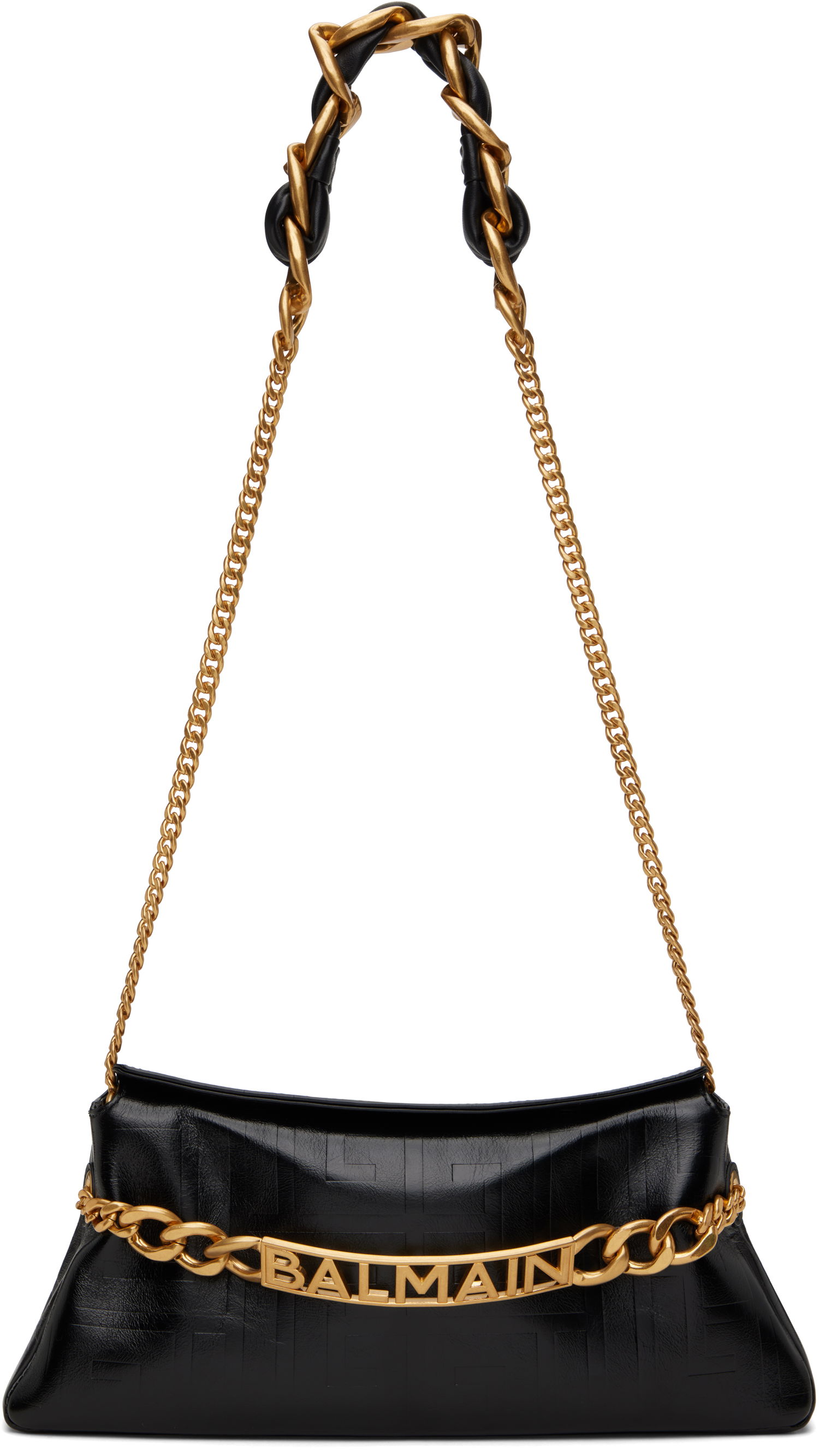 Kabelka Balmain Balmain 1945 Soft Clutch Čierna | EN1LQ955LETF, 0