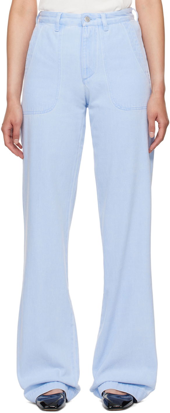 Džínsy A.P.C. Blue Seaside Jeans Tyrkysová | COGZS-F09085, 0