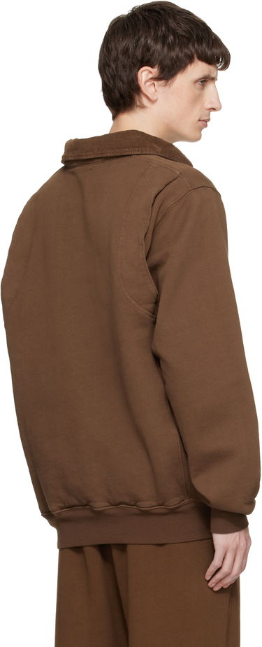 Polo tričko LES TIEN Heavyweight Moto Back Polo Hnedá | CF-1145, 2