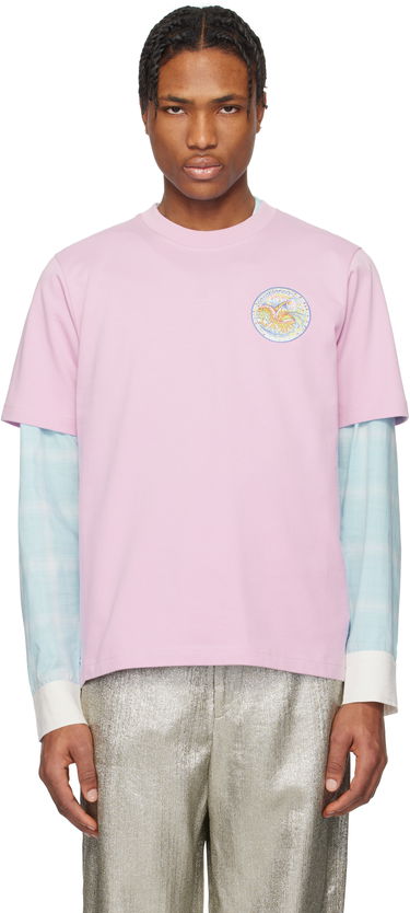 Tričko Casablanca Casablanca 'The Four Elements' T-Shirt Ružová | MS25-JTS-001-09, 0