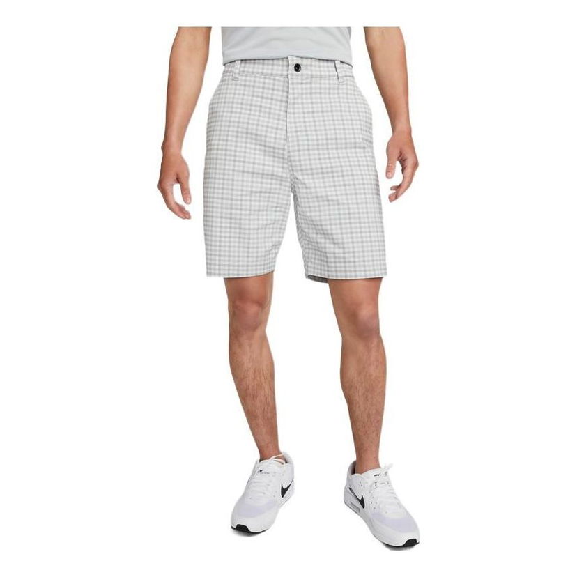 Šortky Nike Classic Plaid Button Straight Shorts Šedá | DN1960-077