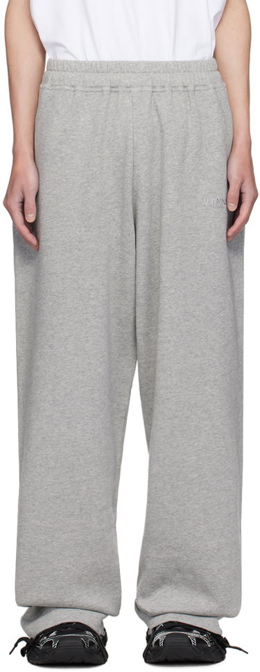 Tepláky VETEMENTS Embroidered Sweatpants Šedá | VL22SP100G, 0