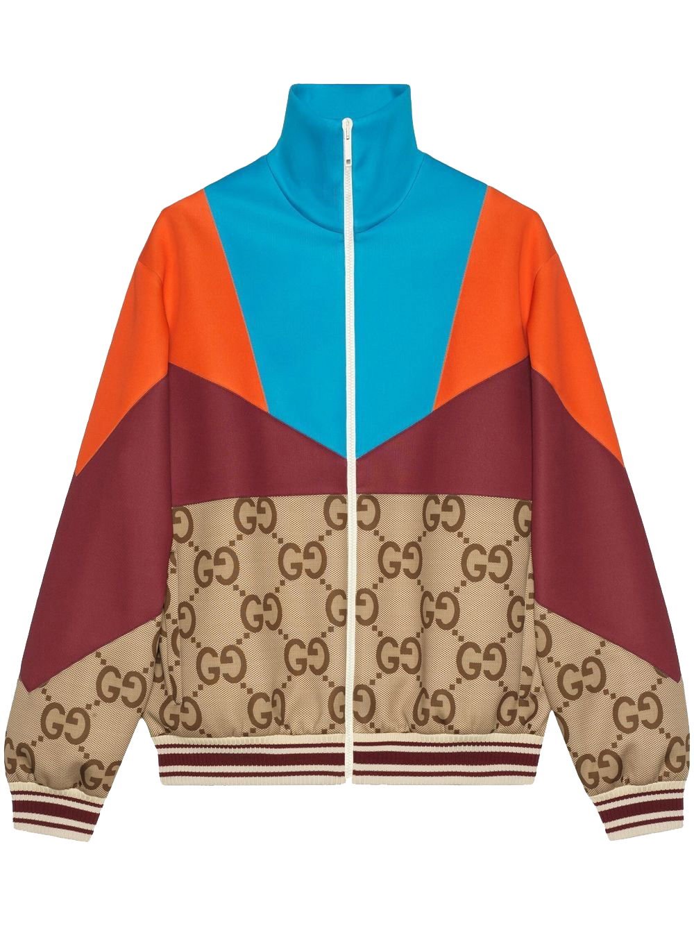 Colour-Block Track Jacket