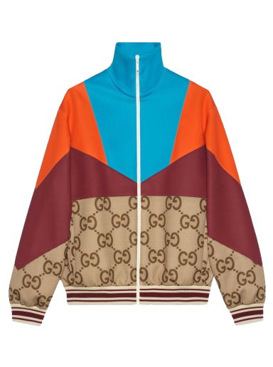 Bunda Gucci Colour-Block Track Jacket Vínová | 693022XJD9V