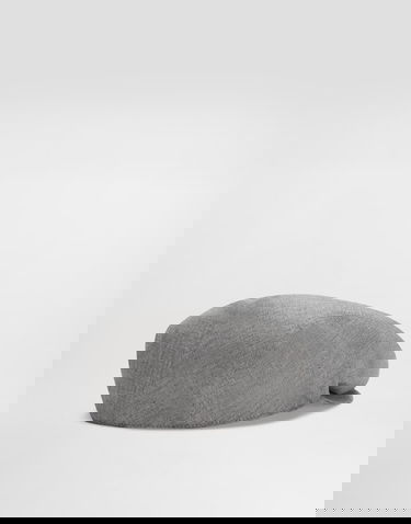 Šiltovka Dolce & Gabbana Dolce & Gabbana Washed Linen Canvas Flat Cap Šedá | GH587AFU4MFS8290, 1