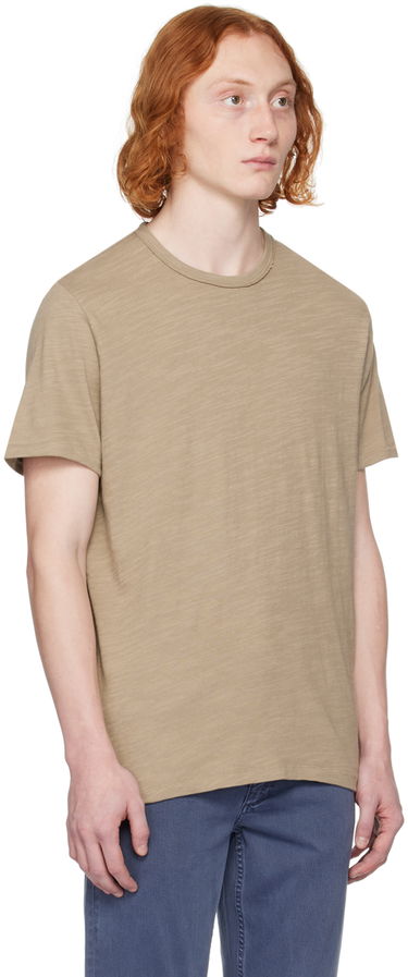 Tričko rag & bone Classic Flame T-Shirt Modrá | MBC22FT039TL39, 4