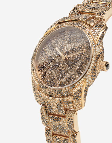 Hodinky Dolce & Gabbana Dolce & Gabbana Dg7 Leo Diamond Watch Metalická | WWJE2GXSB01ZOO00, 1