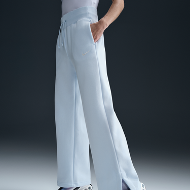 Tričko Nike Sportswear Phoenix Fleece High-Waisted Wide-Leg Pants Modrá | DQ5615-423, 1