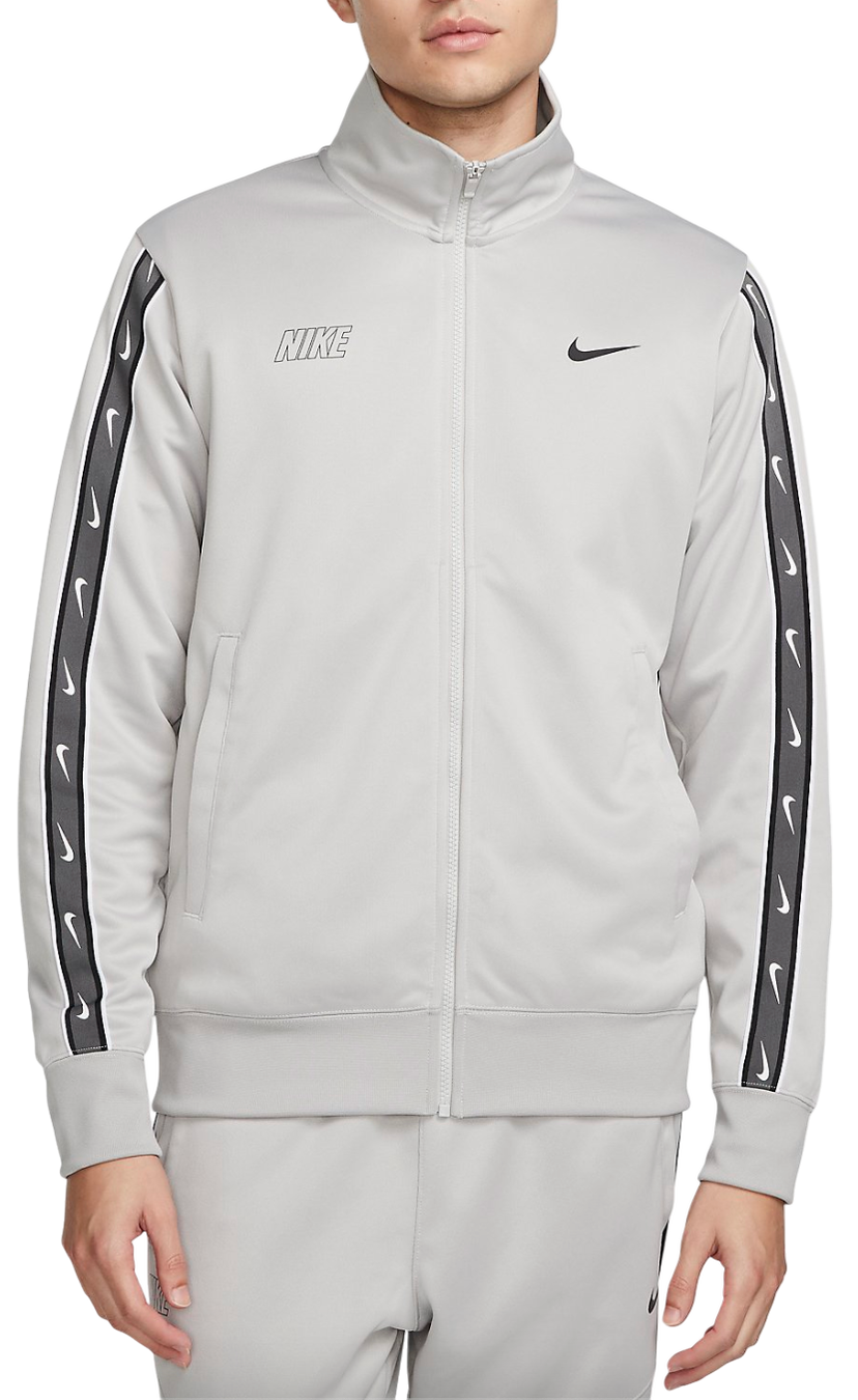 Bomber bunda Nike Men's Repeat Track Jacket Šedá | fd1183-012