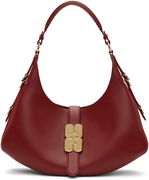 Small Kat Hobo Bag with Gold Buckle