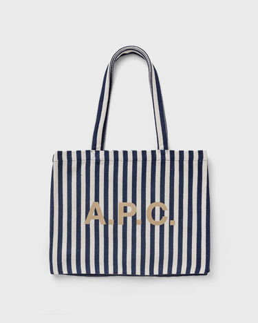 Tote bag A.P.C. TOTE LAURE Navy | 3613060833845, 0
