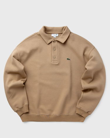 Mikina Lacoste Loose Fit Sweatshirt Hnedá | SH2821-02S, 0