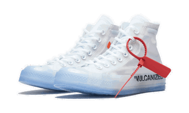 Tenisky a topánky Converse Off-White x Chuck 70 High "The Ten" Biela | 161034C, 3