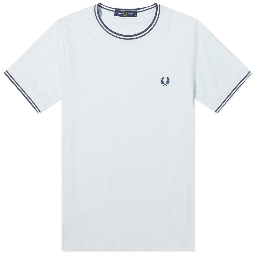 Tričko Fred Perry Twin Tipped Šedá | M1588-V08