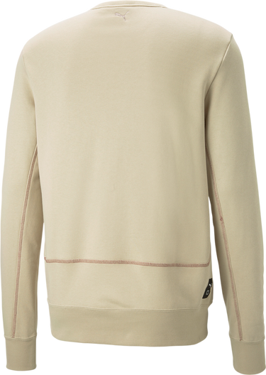 Mikina Puma Pivot EMB Crewneck Sweatshirt Béžová | 533249-013, 1
