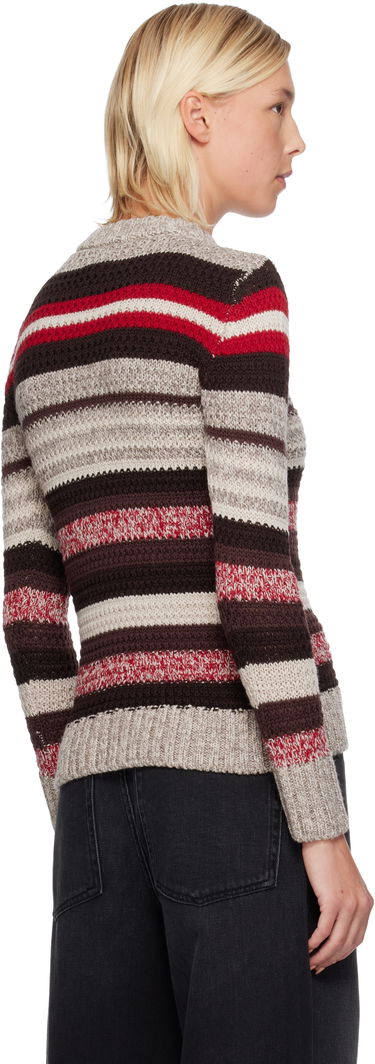 Sveter Max Mara Ilde Striped Knit Crewneck Sweater Rôznofarebný | 2525366232600, 2