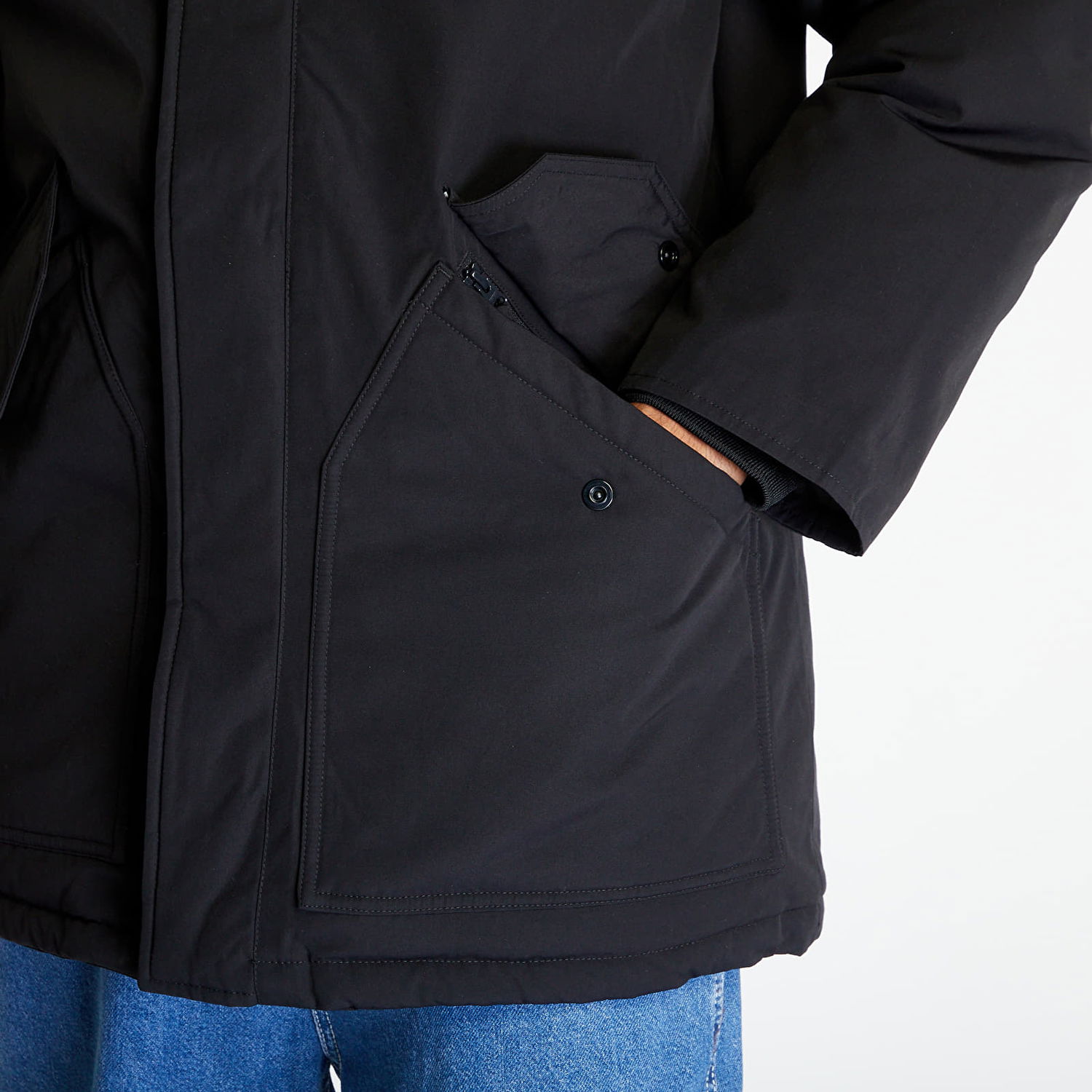 Parka Carhartt WIP Penn Parka Čierna | I032295_89_XX, 1