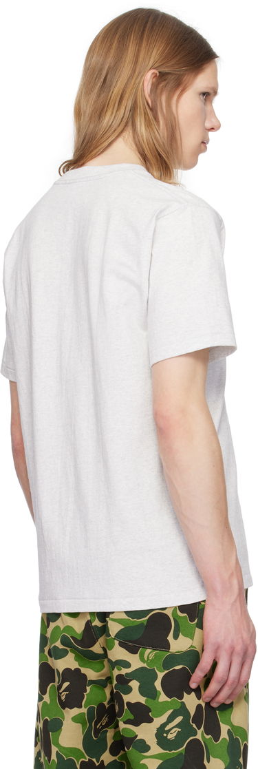 Tričko BAPE A Bathing Ape College T-Shirt Šedá | 001TEK801010M, 2