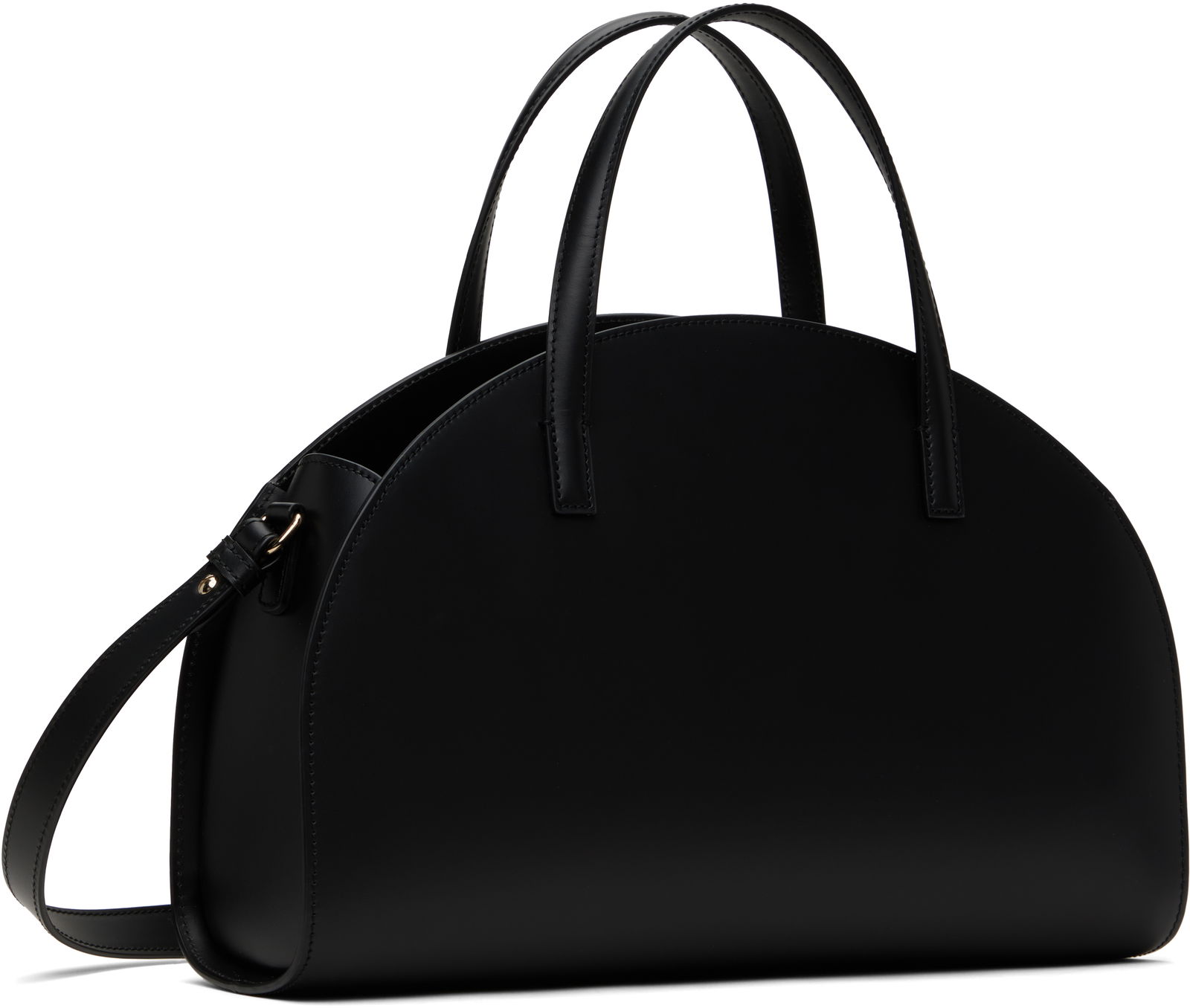 Demi-Lune Leather Tote Bag