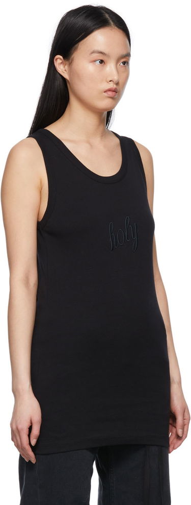 Tielko Ann Demeulemeester Ann Demeulemeester Seva Tank Top Čierna | 2201-W-JE20-222-098, 1