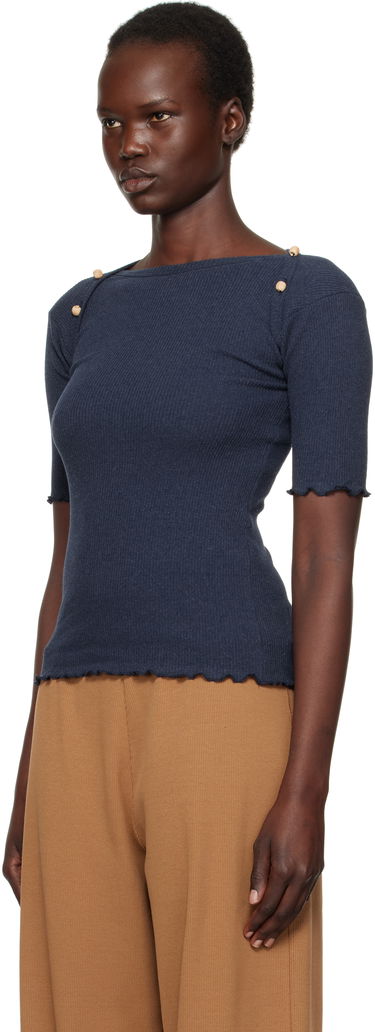 Tričko Baserange Disc Short Sleeve T-Shirt Navy | TODIT-RC-SP25, 3