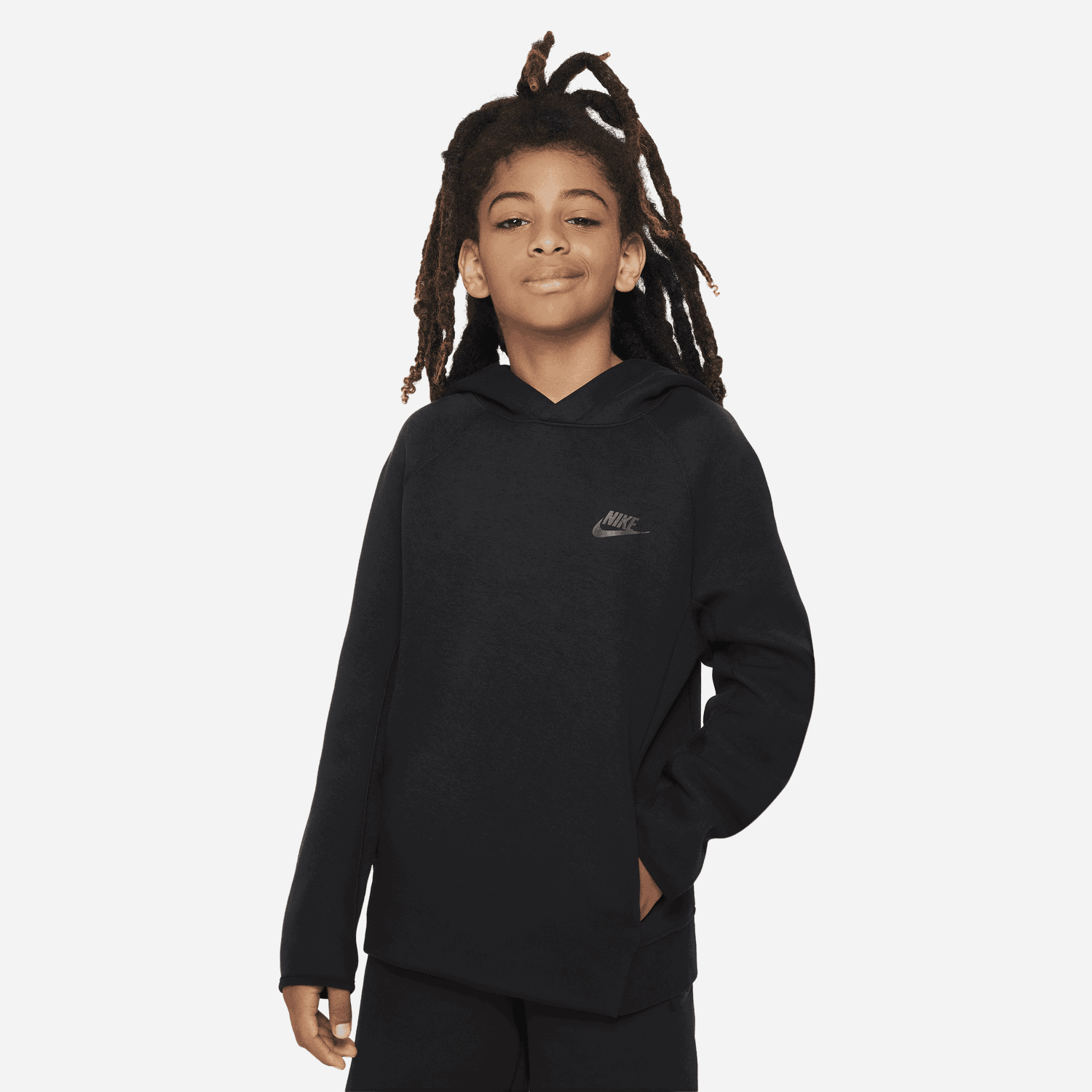 Mikina Nike Sportswear Tech Fleece Hoodie Čierna | FD3291-010, 0