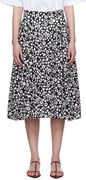 Marni Pop Fields Pleated Midi Skirt