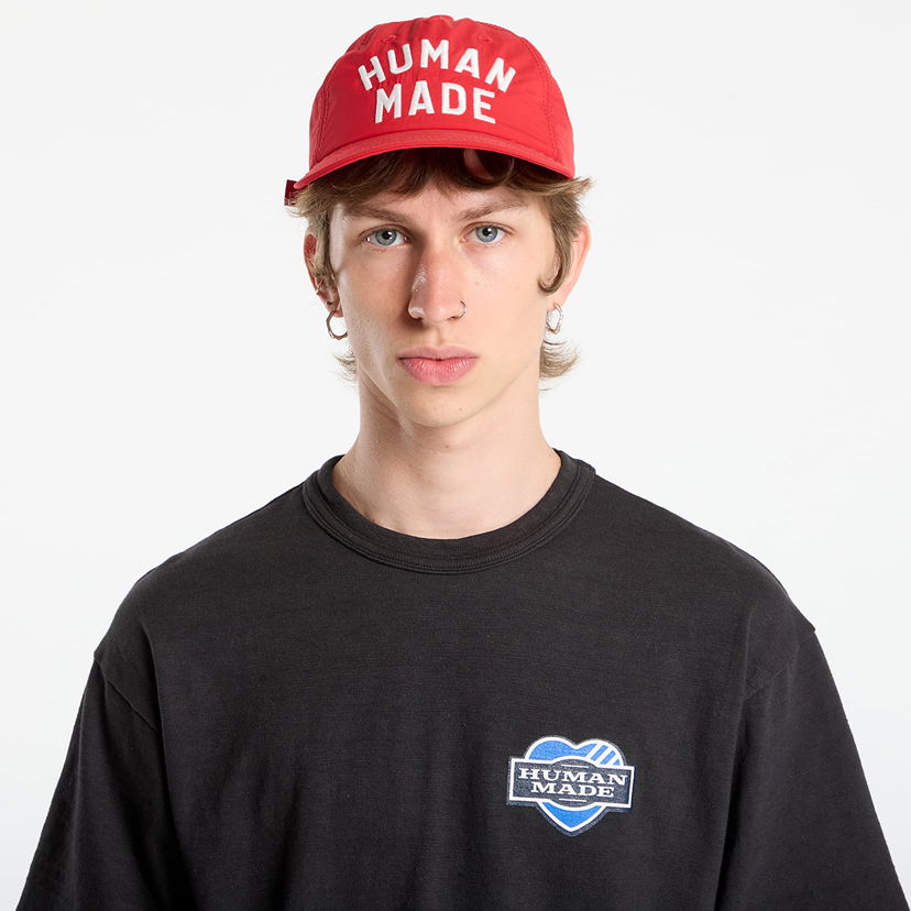 Šiltovka Human Made HUMAN MADE 5-Panel Nylon Cap Červená | HM30GD070RD