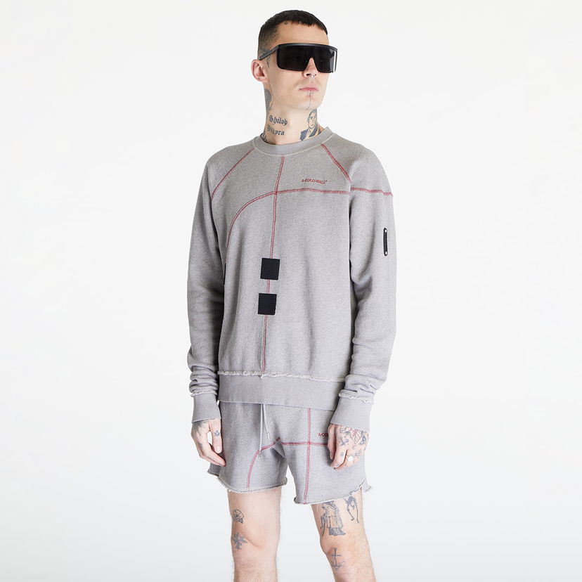 Sveter A-COLD-WALL* Intersect Crewneck Šedá | ACWMW180 Cement