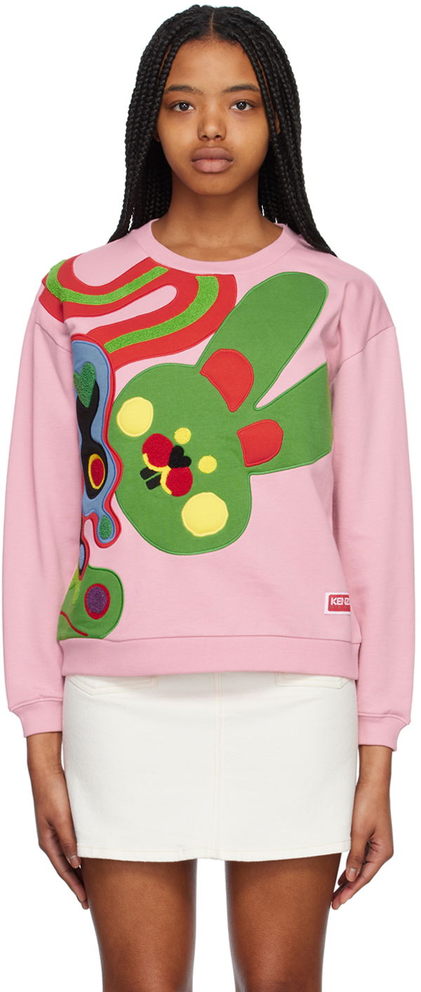 Sveter KENZO Paris Ružová | FD52SW0444MF, 0