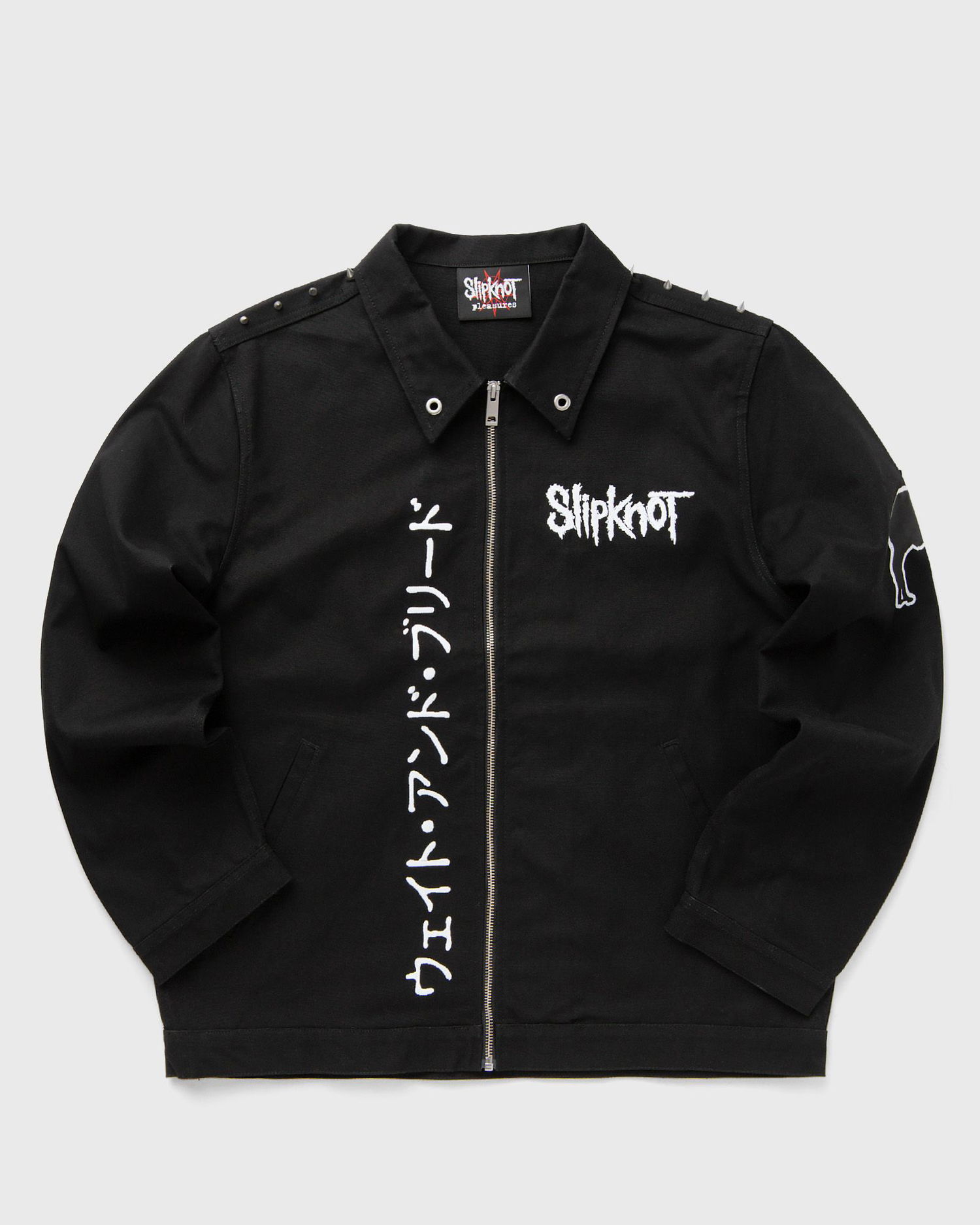 Bunda Pleasures Slipknot Equal Work Jacket Čierna | P25SK002-BLACK, 1