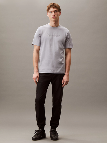 Tričko CALVIN KLEIN Calvin Klein Graphic Short Sleeve T-Shirt Šedá | LVGMS5K182-IB9, 3