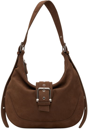 Taška cez rameno OSOI Leather Shoulder Bag with Buckle Hnedá | 24FWB05004048, 0