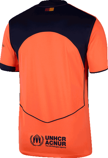 Dres Nike FC Barcelona Stadium Third Jersey 2025/26 Oranžová | hm3201-855, 1
