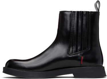 Tenisky a topánky BOSS Hugo Embossed-Logo Chelsea Boots Čierna | 50552567, 2