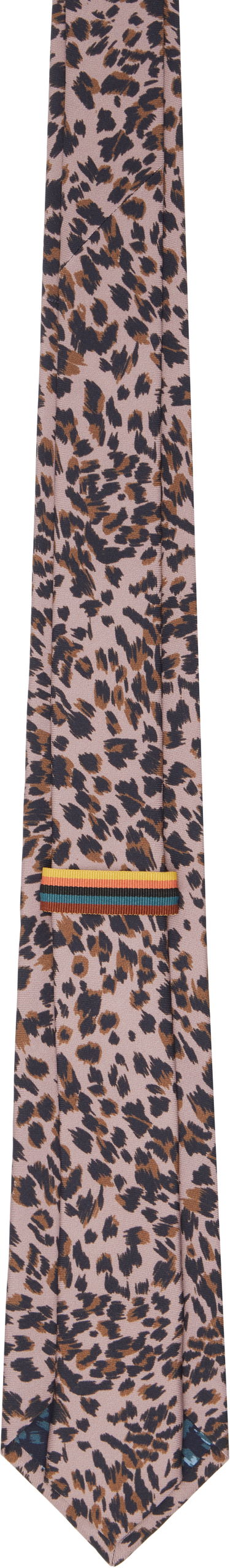 Šál Paul Smith Paul Smith Leopard Print Silk Tie Ružová | M1A-0TIE-PT377-23, 1