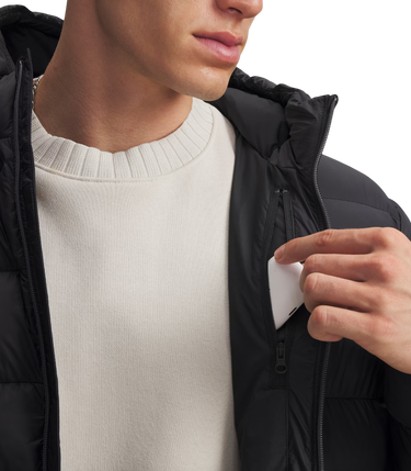 Prešívaná bunda Under Armour Under Armour Sportswear Puff Hooded Jacket Čierna | 6006360-003, 4