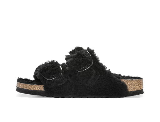 Tenisky a topánky Birkenstock Arizona BB Shearling Teddy Čierna | 1023105