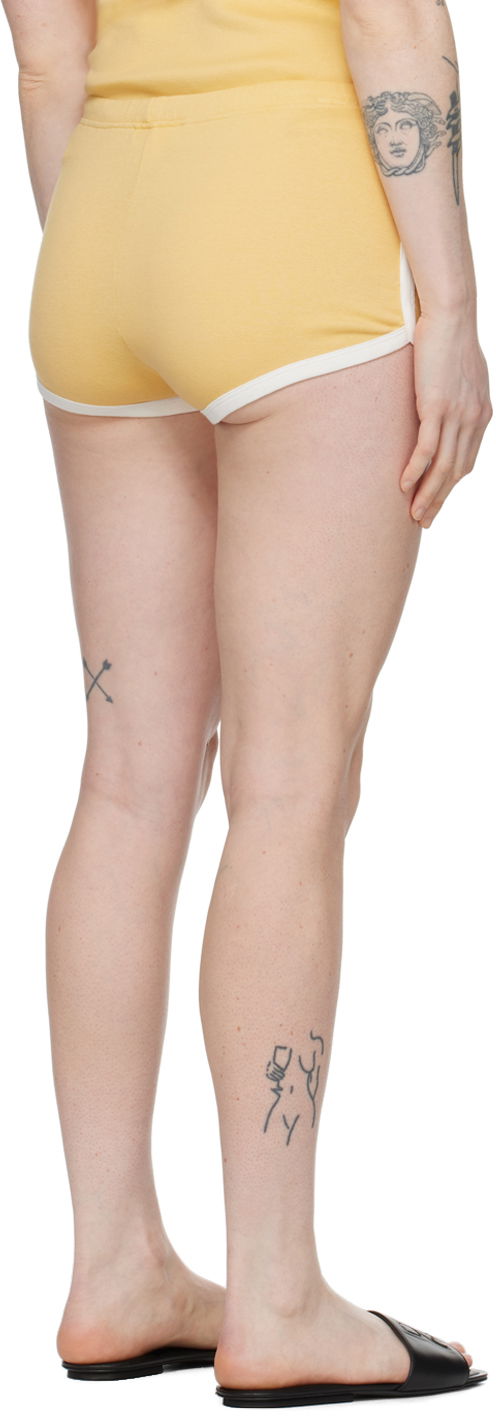 Contrast Trim Casual Shorts