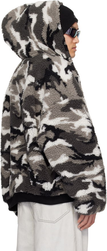 Bomber bunda Balenciaga Balenciaga Ski Zip-Up Fleece Hoodie Rôznofarebný | 809469-TPQ11-1240, 2