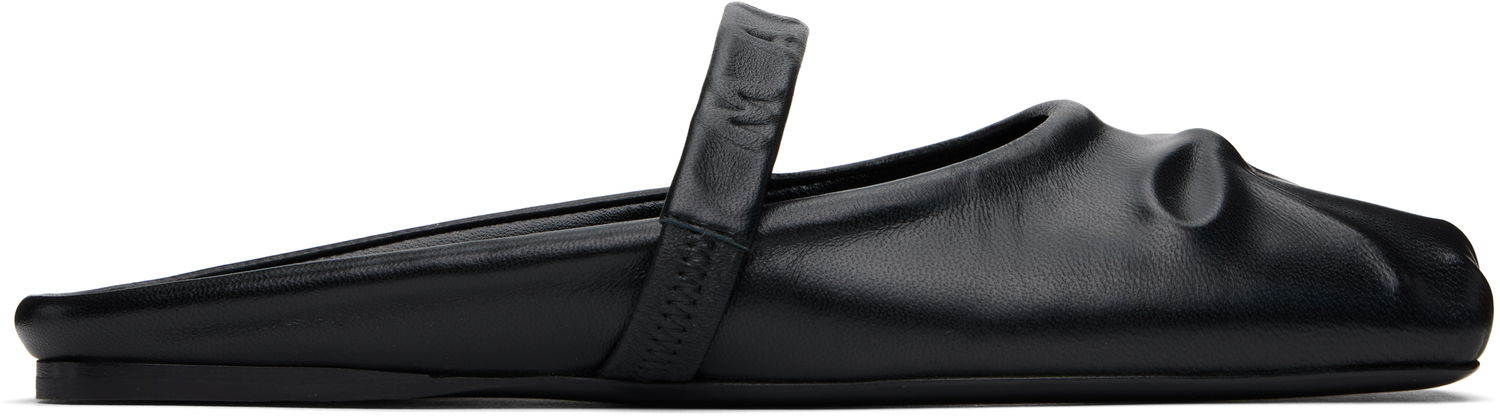 Oblečenie Marni Marni Nappa Leather Sabot Slippers Čierna | SBMS010400 P3628, 0