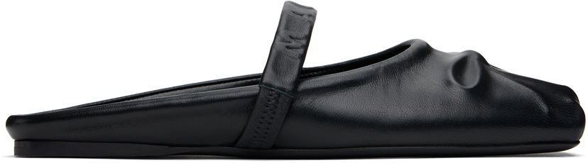 Oblečenie Marni Marni Nappa Leather Sabot Slippers Čierna | SBMS010400 P3628