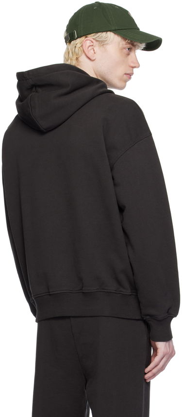 Mikina Han Kjøbenhavn Roots Embroidered Hoodie Čierna | M-133889, 2