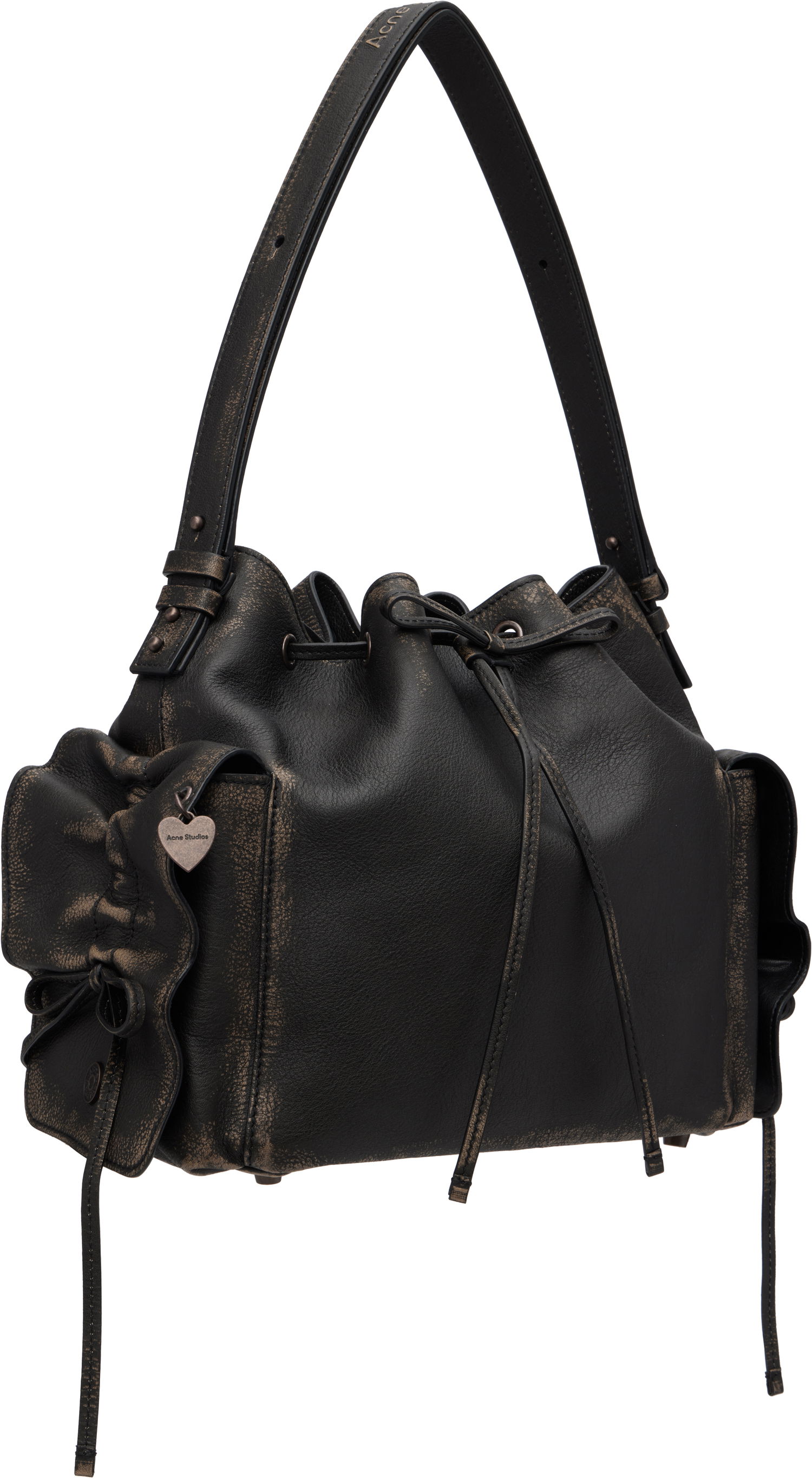 Kabelka Acne Studios Acne Studios Multipocket Bucket Bag Čierna | A10454-, 1