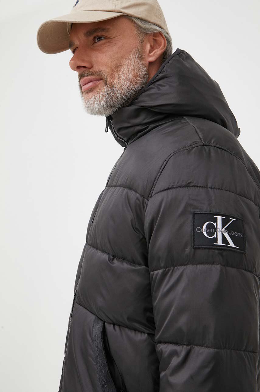 Prešívaná bunda CALVIN KLEIN Winter Puffer Jacket Čierna | J30J323465, 0