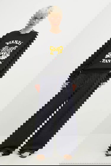 Mikina KENZO Kenzo x Verdy Tiger Head Appliqué Sweatshirt Čierna | FF58SW2394MF.99J, 9