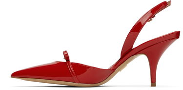 Tenisky a topánky FERRAGAMO Ferragamo Gylla Mini Bow Slingback Pump Heels Červená | 781108, 2