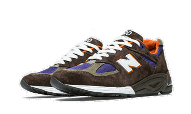 Tenisky a topánky New Balance 990v2 Made in USA "Brown Purple'" Hnedá | M990BR2, 2