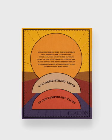 Kniha a časopis Phaidon Sunny Days, Taco Nights Cookbook by Enrique Olvera Žltá | 9781838669881, 1